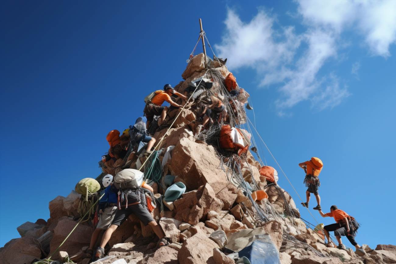 Piramida wspinaczkowa: odkrywanie wspaniałego świata wspinaczki